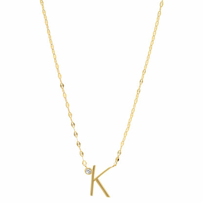 Initial Glow Necklace