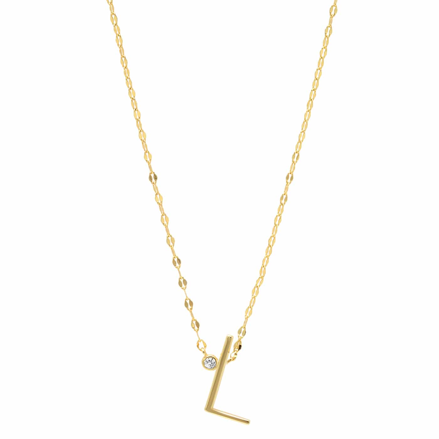 Initial Glow Necklace