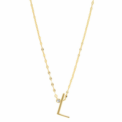 Initial Glow Necklace