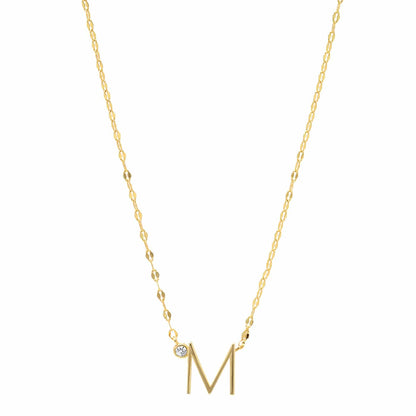 Initial Glow Necklace