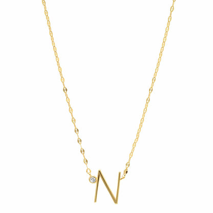 Initial Glow Necklace