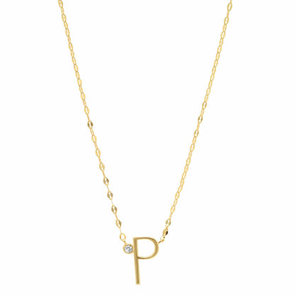 Initial Glow Necklace