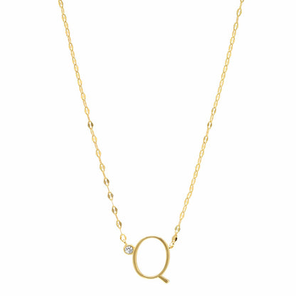 Initial Glow Necklace