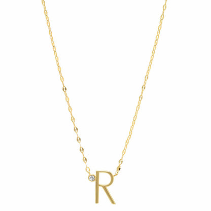Initial Glow Necklace