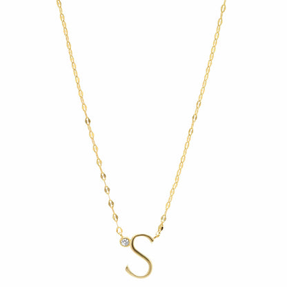 Initial Glow Necklace