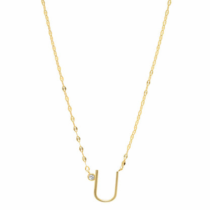 Initial Glow Necklace