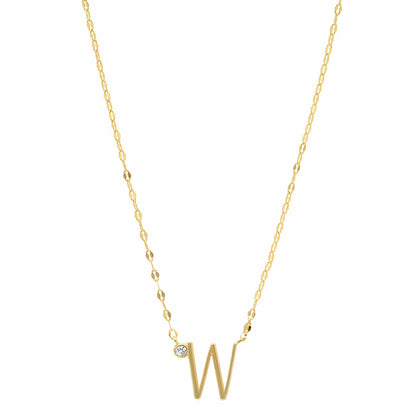 Initial Glow Necklace