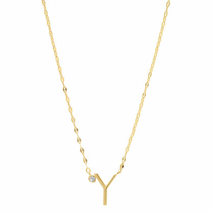 Initial Glow Necklace
