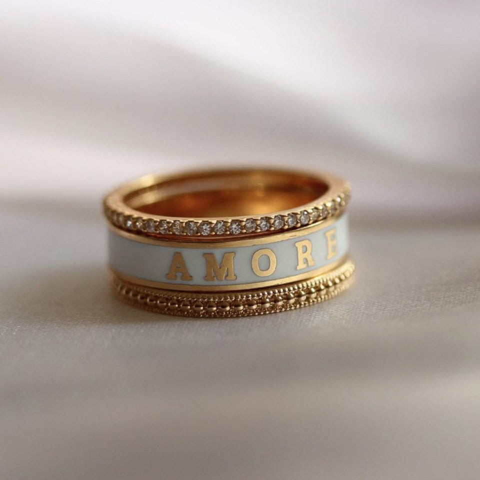 Amore Statement Band Ring