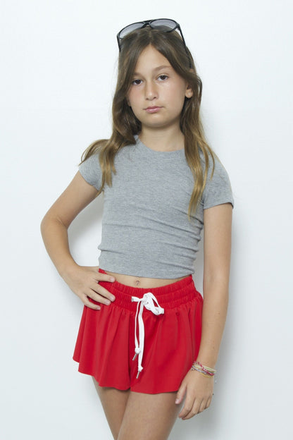 TWEEN CAMP FARRAH SHORTS