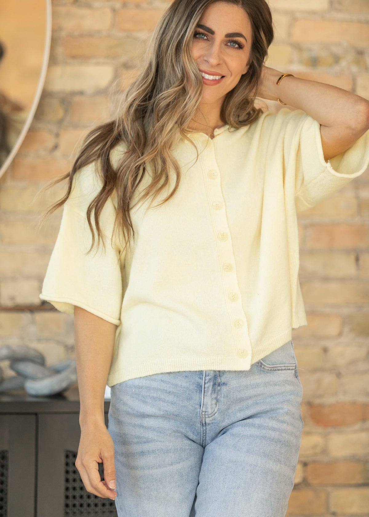 Lightweight Short Sleeve Cardigan